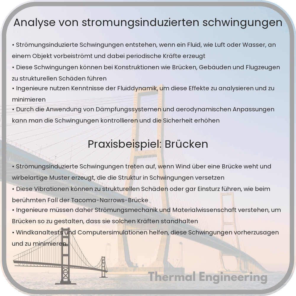 Analyse von Strömungsinduzierten Schwingungen