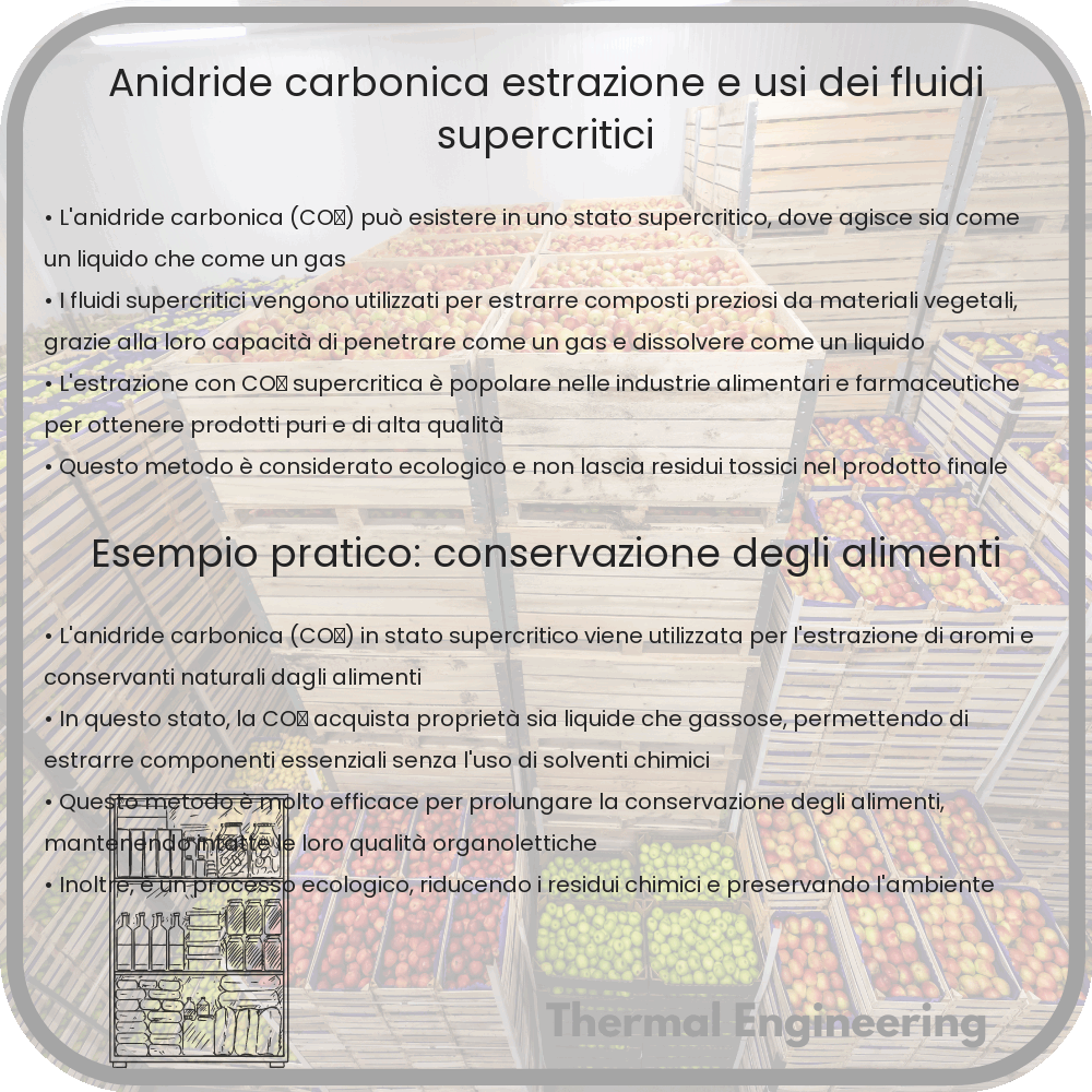 Anidride Carbonica | Estrazione e Usi dei Fluidi Supercritici