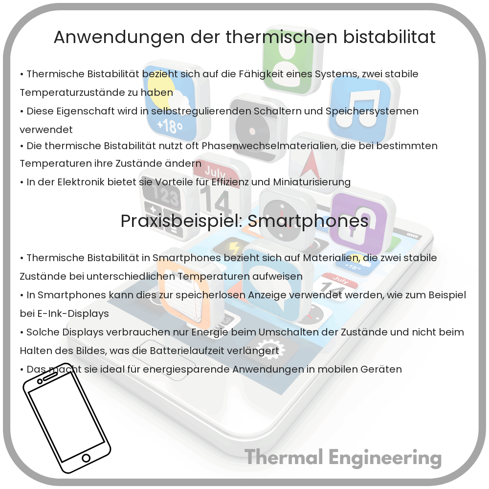 Anwendungen der thermischen Bistabilität