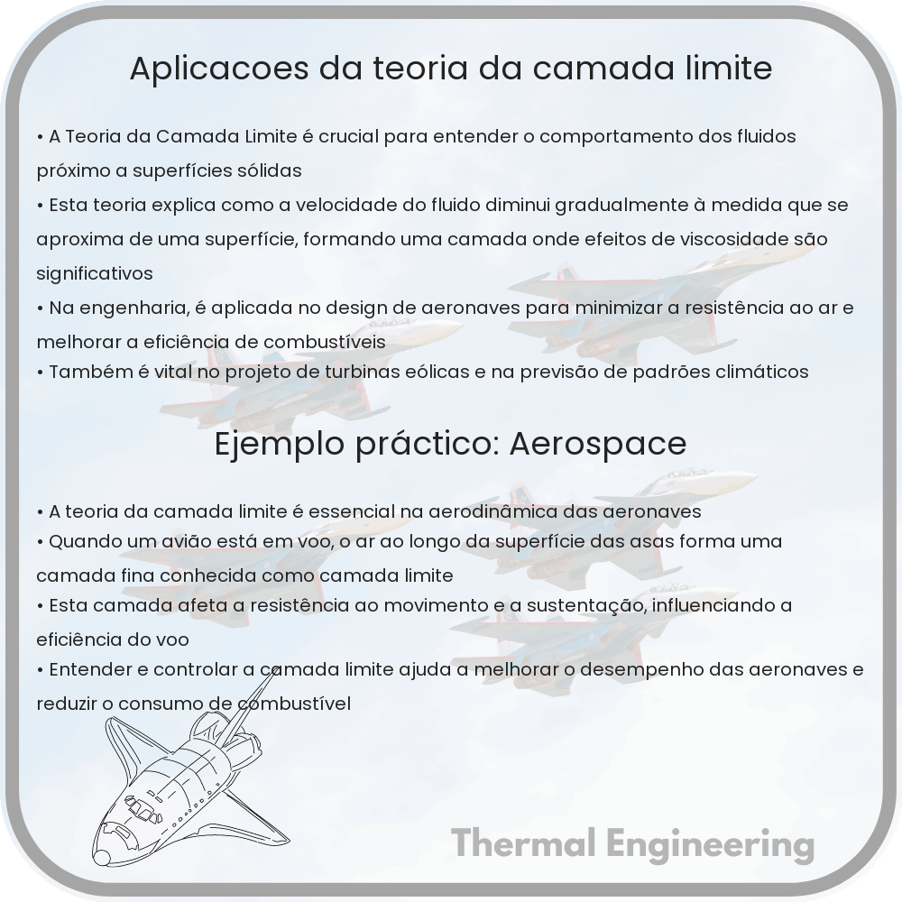 Aplicações da Teoria da Camada Limite