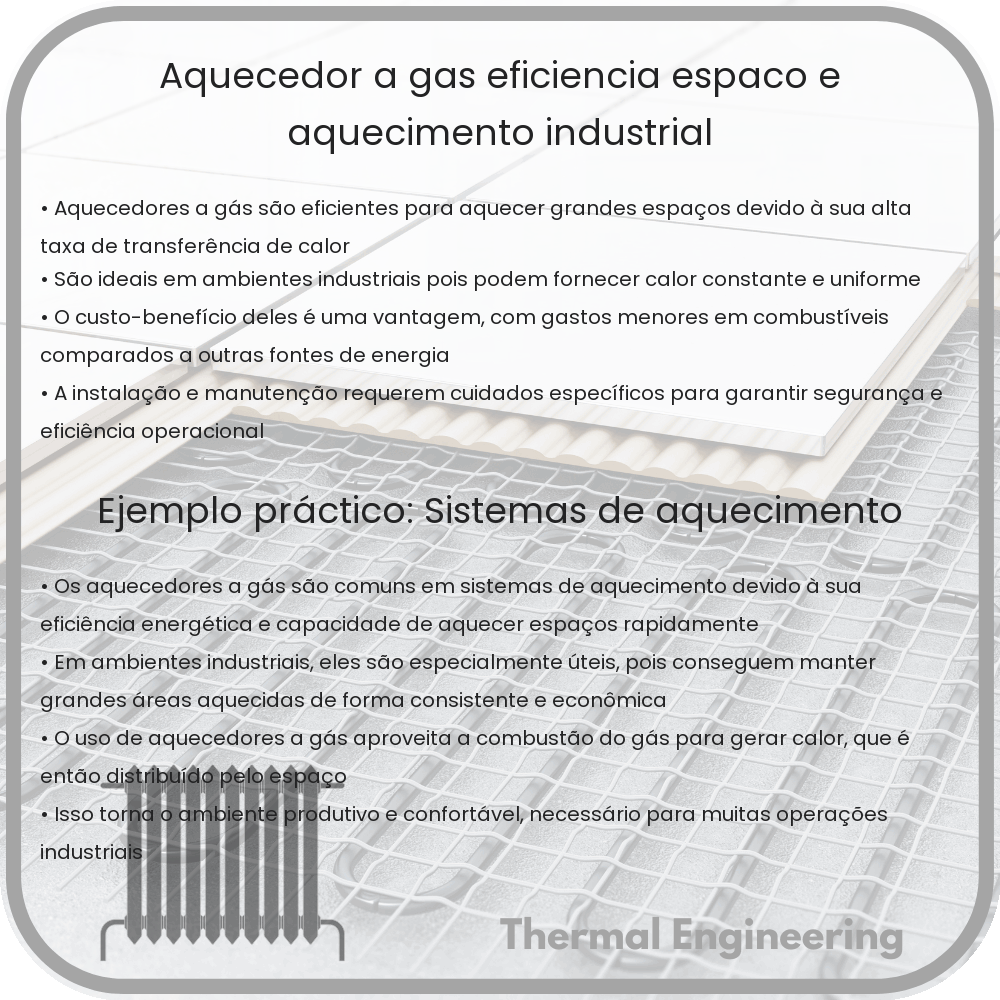 Aquecedor a Gás: Eficiência, Espaço e Aquecimento Industrial