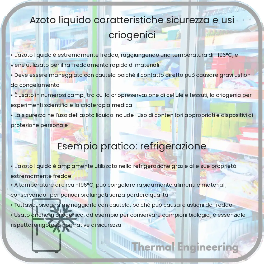 Azoto Liquido | Caratteristiche, Sicurezza e Usi Criogenici