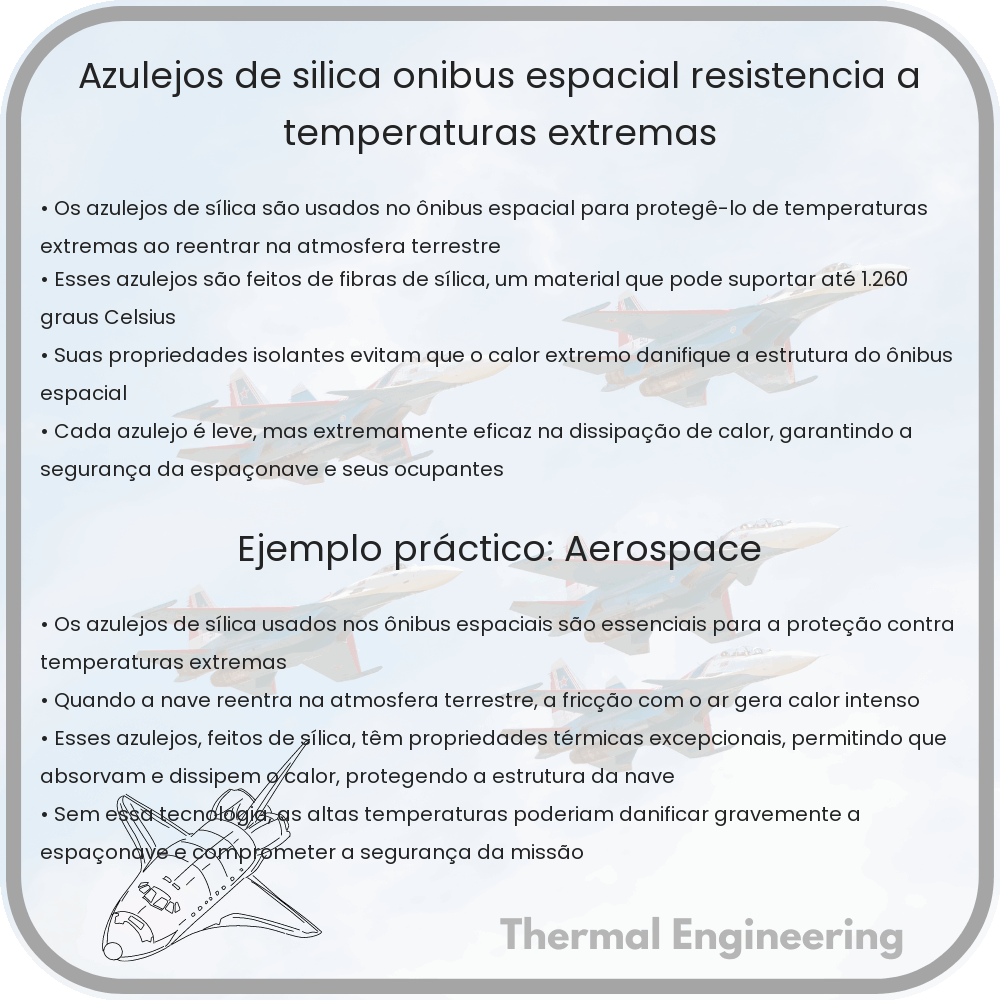Azulejos de Sílica | Ônibus Espacial, Resistência a Temperaturas Extremas