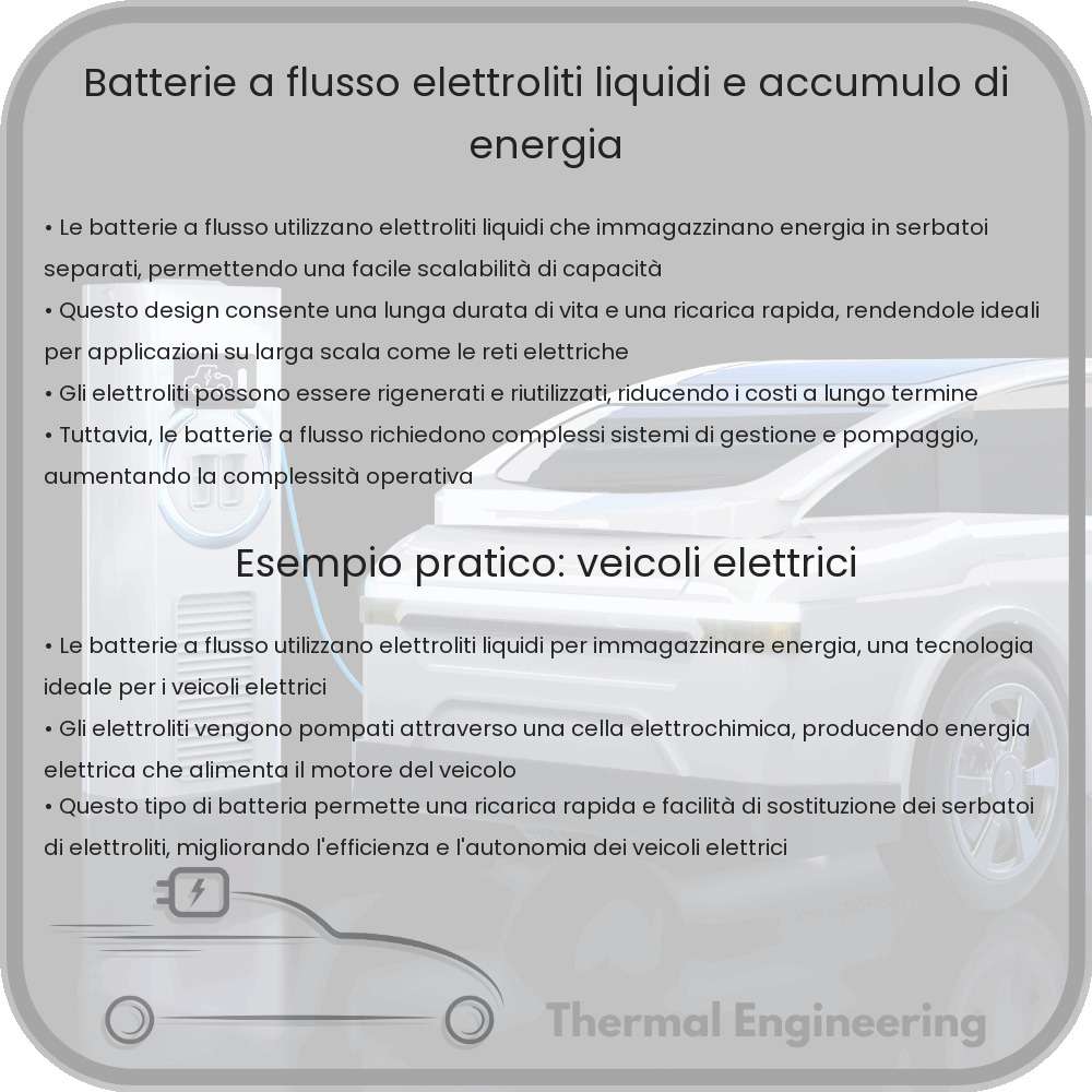 Batterie a Flusso | Elettroliti Liquidi e Accumulo di Energia
