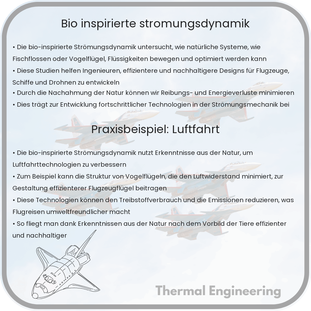 Bio-inspirierte Strömungsdynamik