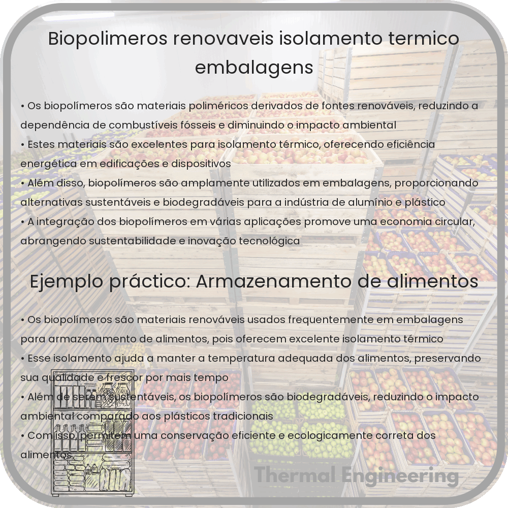 Biopolímeros | Renováveis, Isolamento Térmico, Embalagens