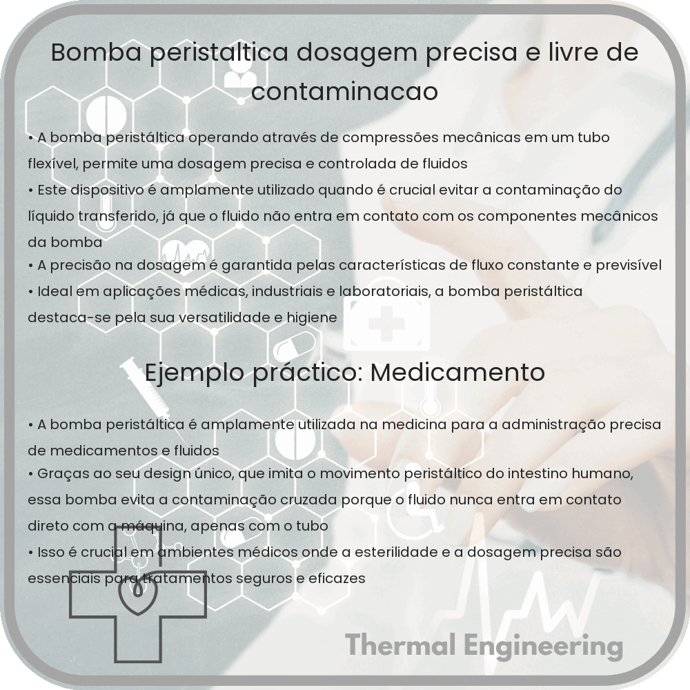 Bomba Peristáltica | Dosagem Precisa e Livre de Contaminação