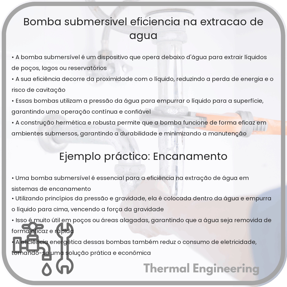 Bomba Submersível | Eficiência na Extração de Água