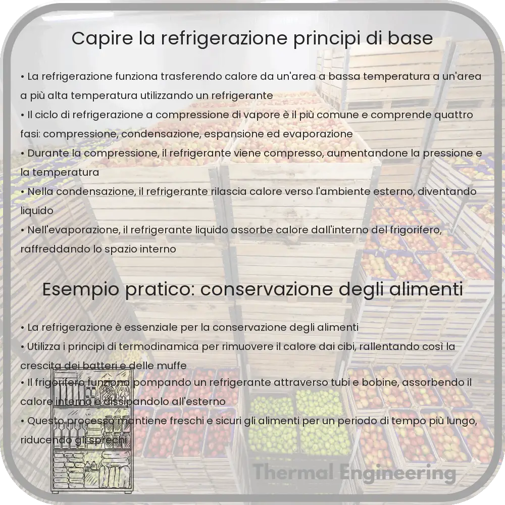 Capire la Refrigerazione: Principi di Base