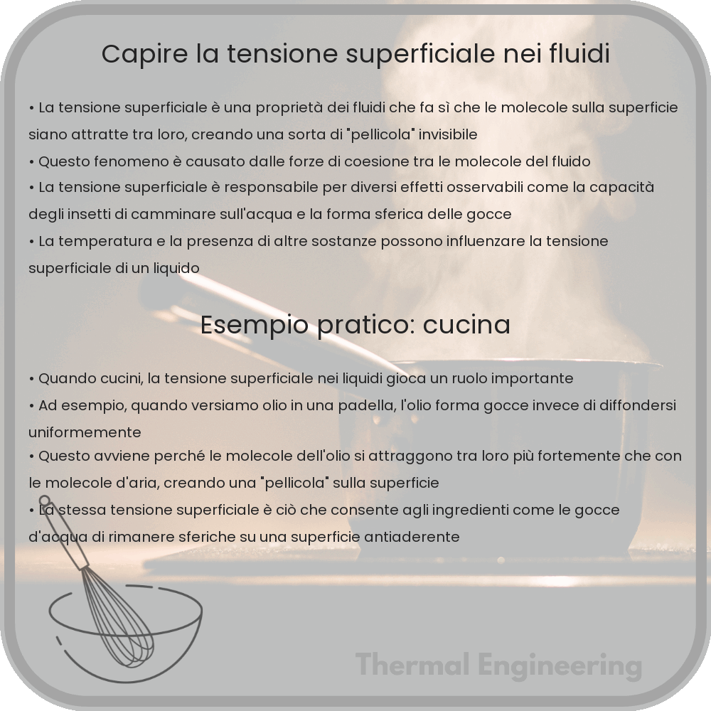 Capire la Tensione Superficiale nei Fluidi