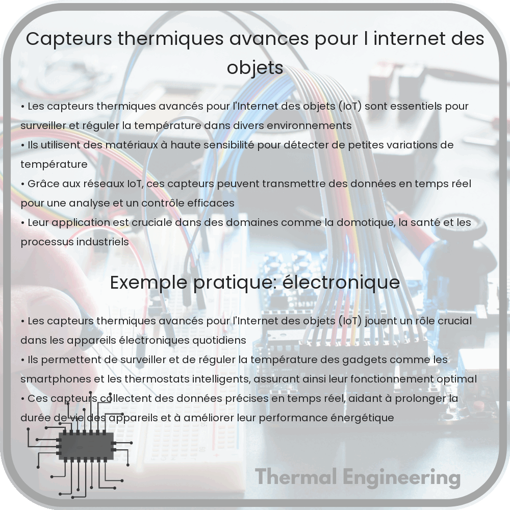 Capteurs thermiques avancés pour l'Internet des objets