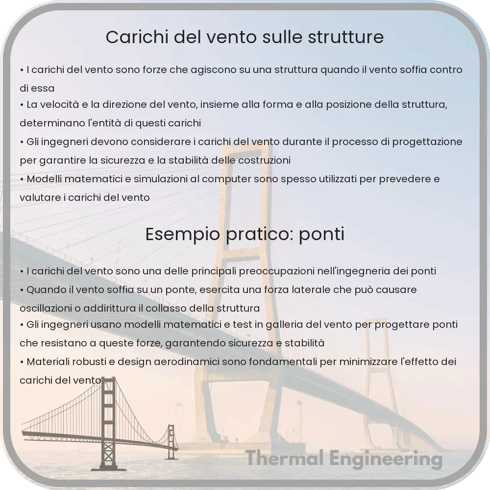 Carichi del vento sulle strutture