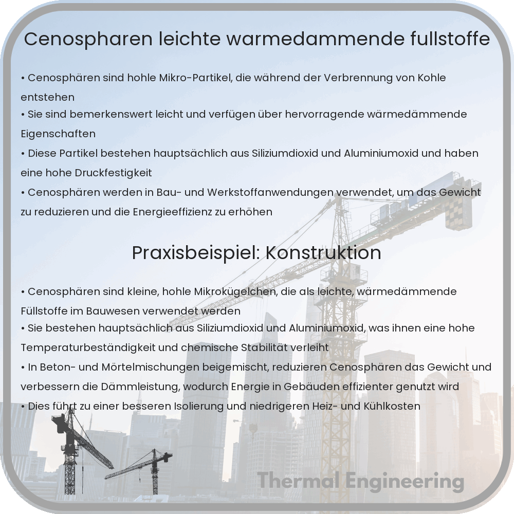 Cenosphären | Leichte, Wärmedämmende Füllstoffe