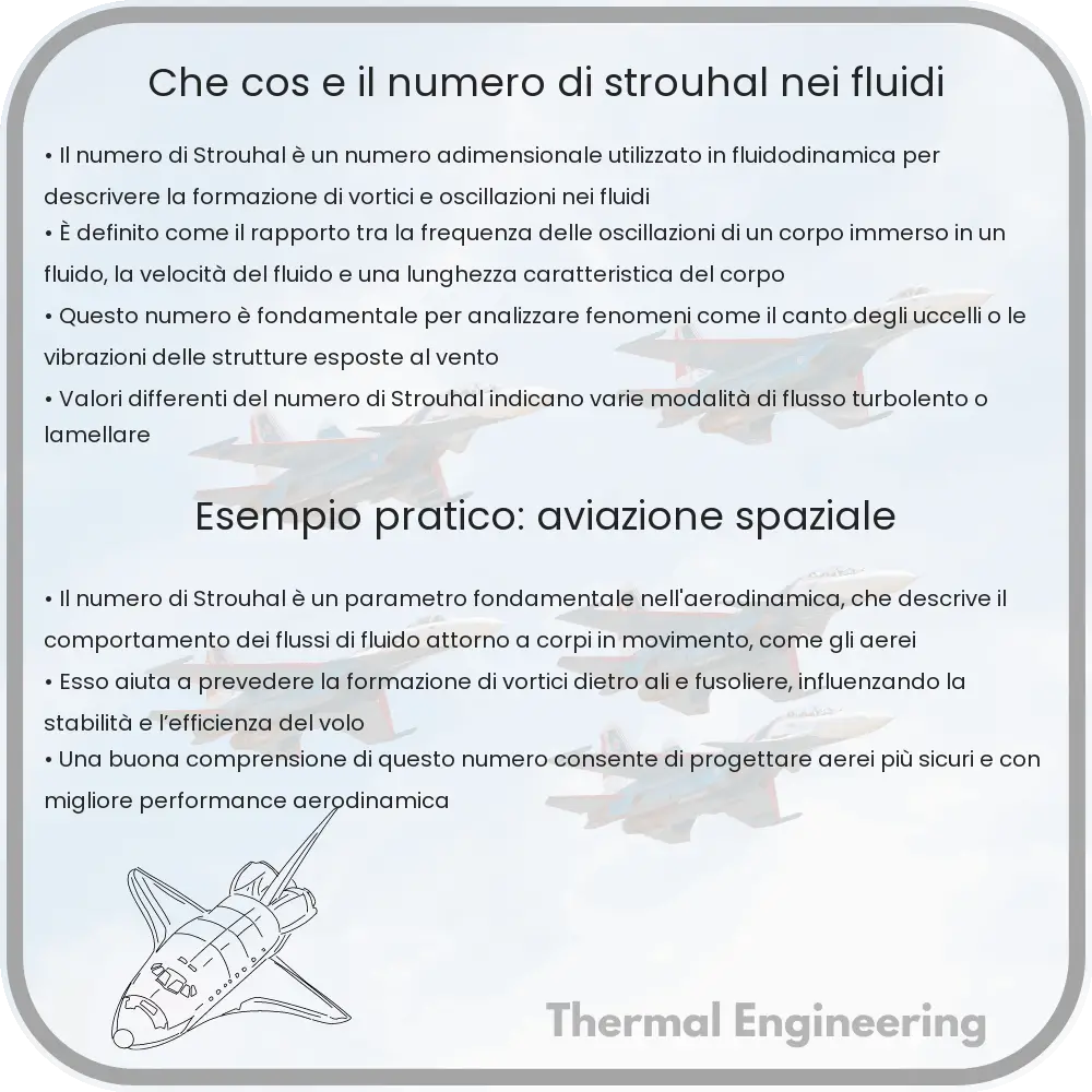 Che Cos'è il Numero di Strouhal nei Fluidi?