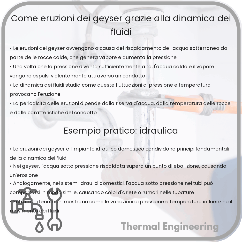 Come Eruzioni dei Geyser Grazie alla Dinamica dei Fluidi?