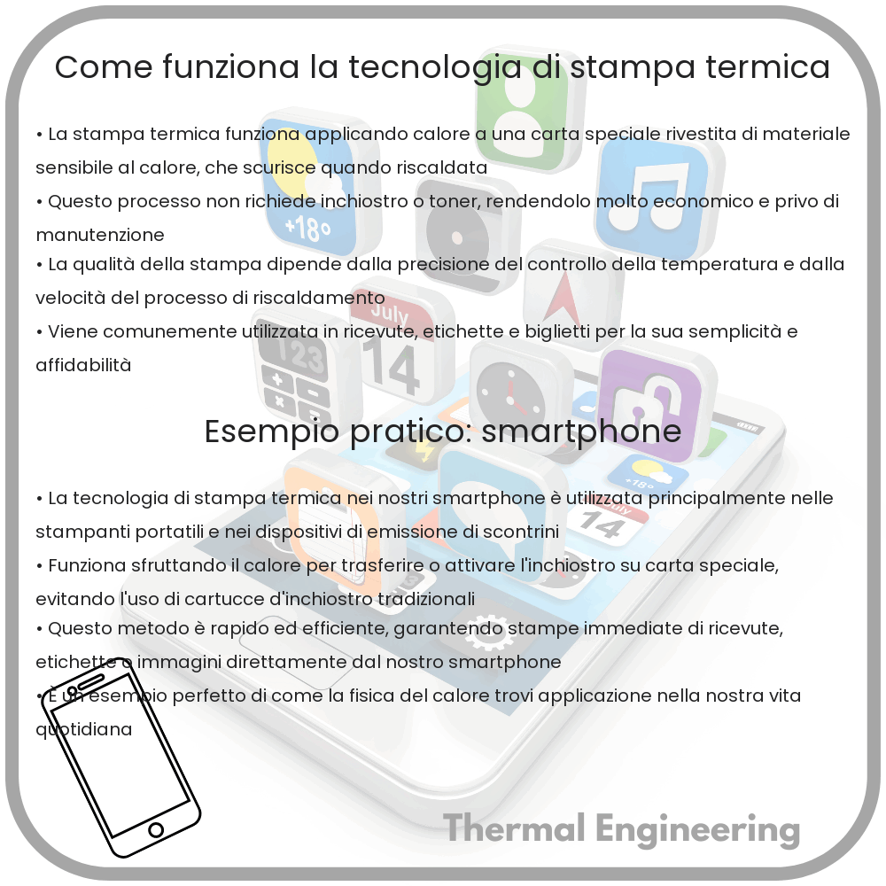 Come funziona la tecnologia di stampa termica