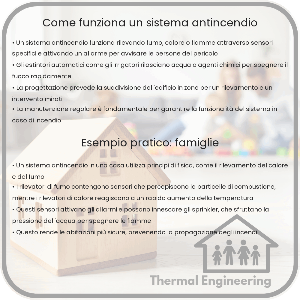 Come funziona un sistema antincendio
