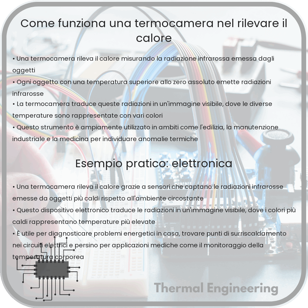 Come funziona una termocamera nel rilevare il calore