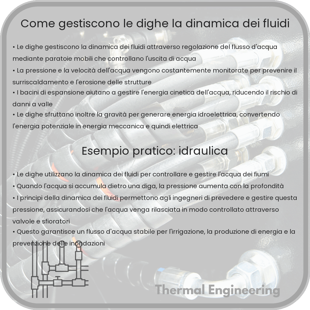 Come Gestiscono le Dighe la Dinamica dei Fluidi?