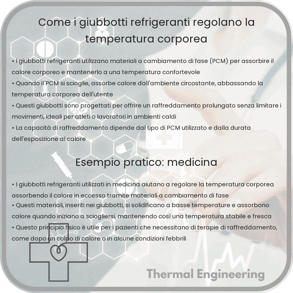 Come i giubbotti refrigeranti regolano la temperatura corporea
