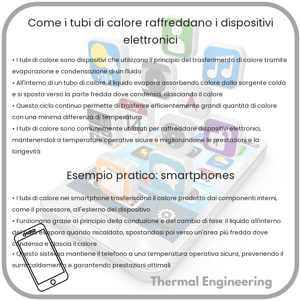 Come i tubi di calore raffreddano i dispositivi elettronici