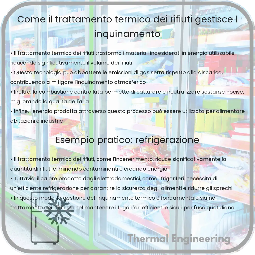 Come il trattamento termico dei rifiuti gestisce l'inquinamento