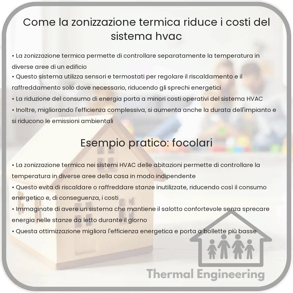 Come la Zonizzazione Termica Riduce i Costi del Sistema HVAC