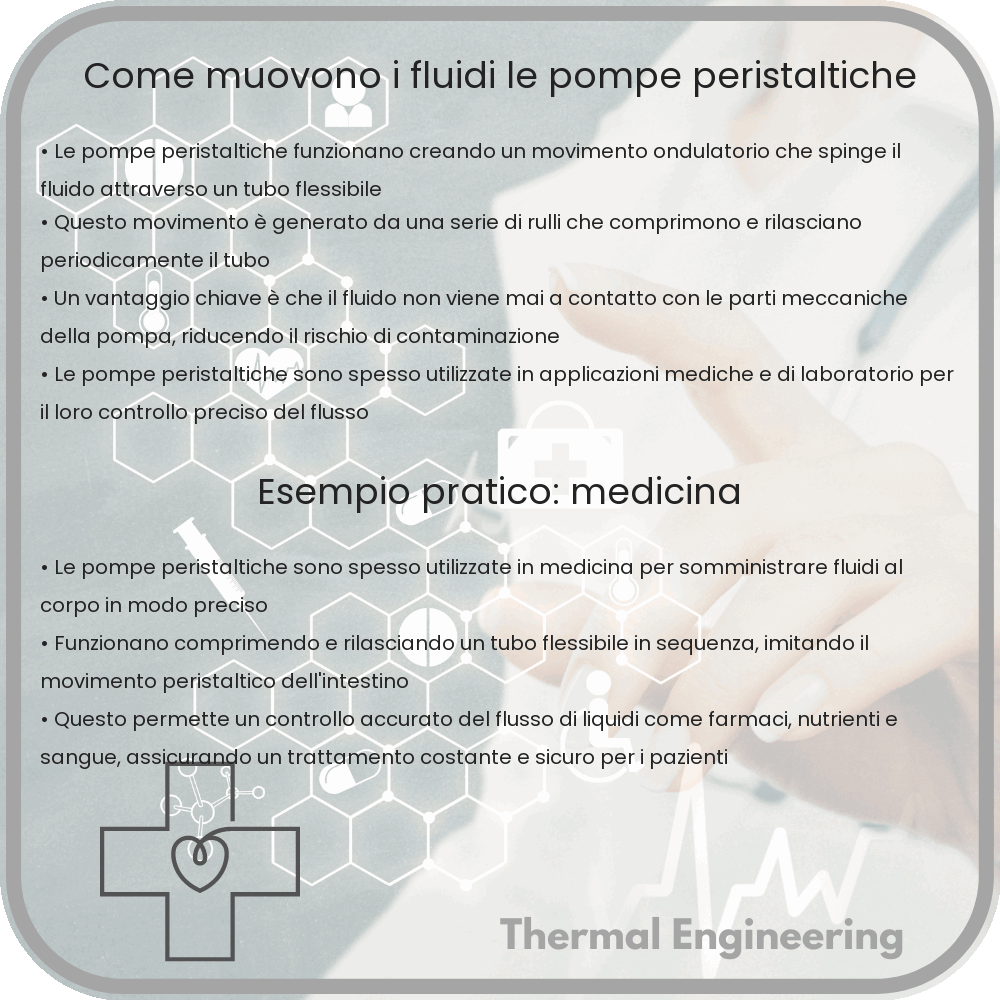 Come Muovono i Fluidi le Pompe Peristaltiche?