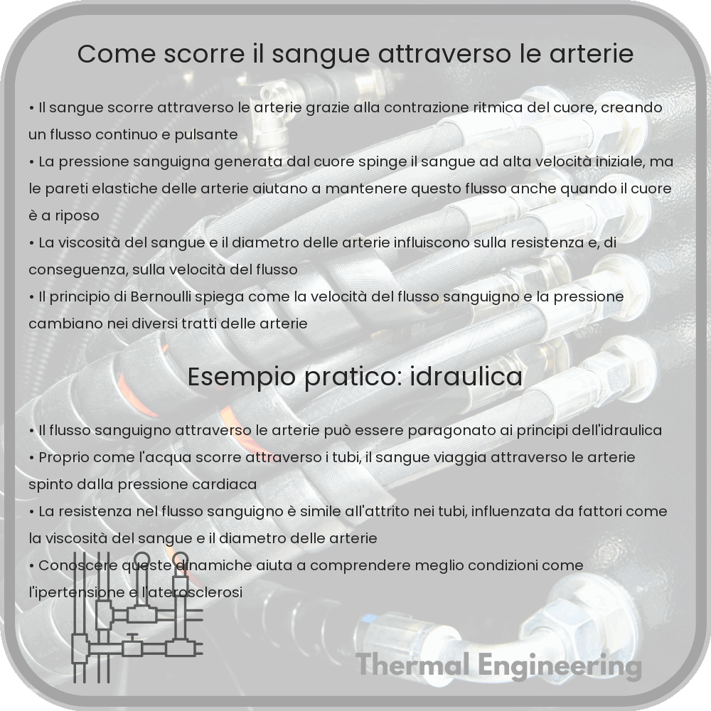 Come Scorre il Sangue Attraverso le Arterie?