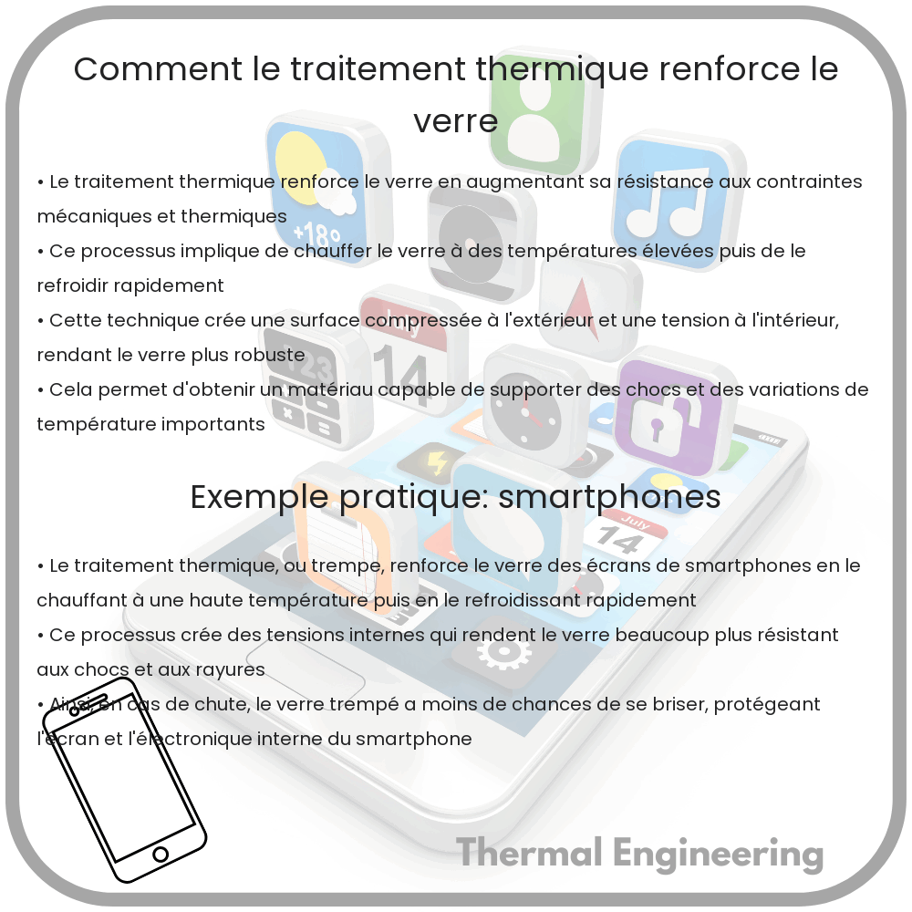 Comment le traitement thermique renforce le verre