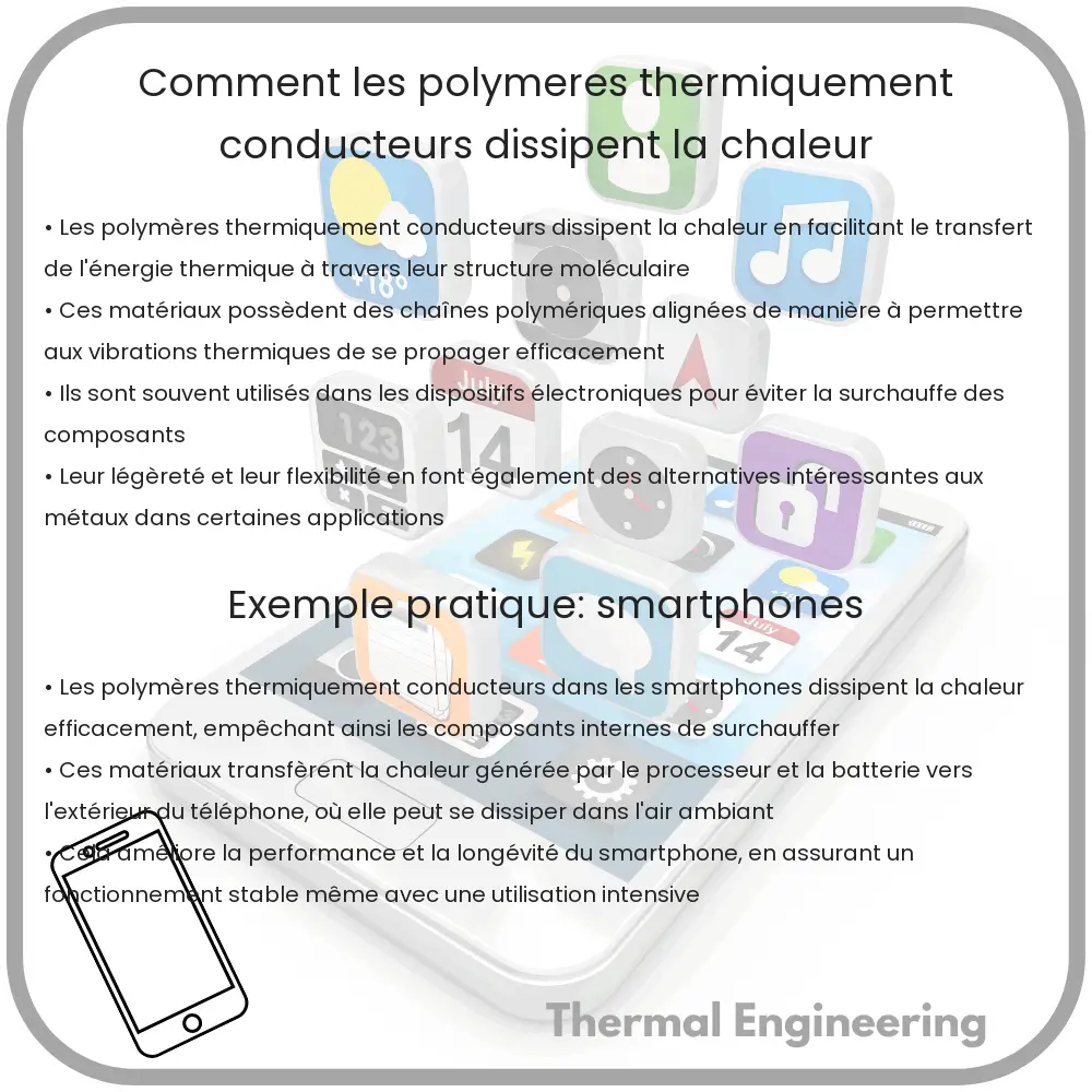 Comment les polymères thermiquement conducteurs dissipent la chaleur