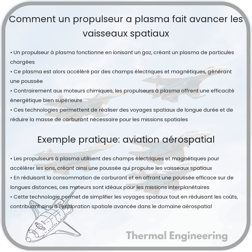 Comment un propulseur à plasma fait avancer les vaisseaux spatiaux