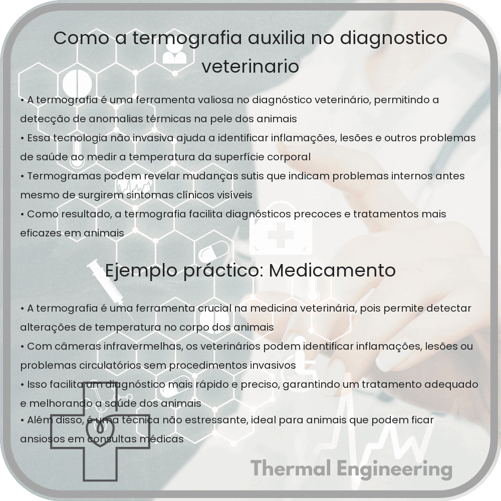 Como a termografia auxilia no diagnóstico veterinário