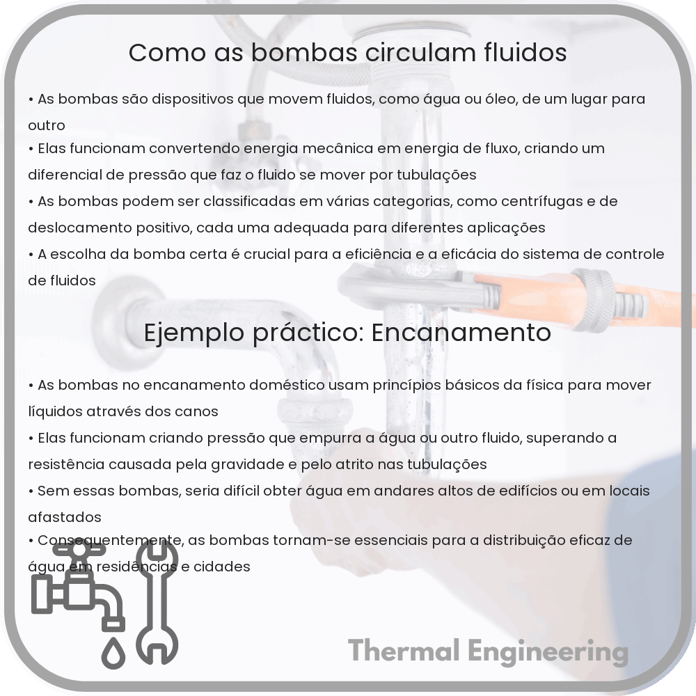Como as Bombas Circulam Fluidos?