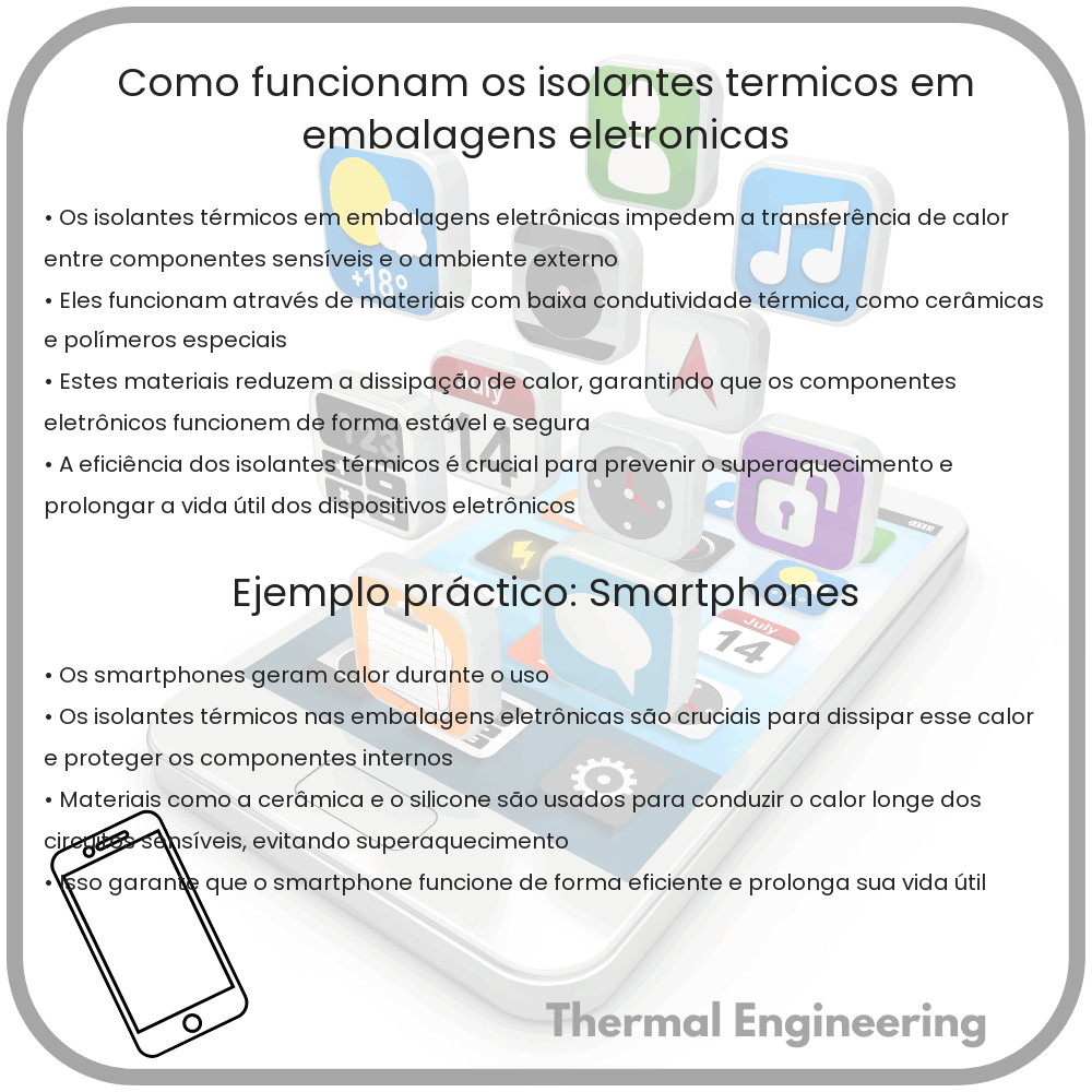 Como Funcionam os Isolantes Térmicos em Embalagens Eletrônicas