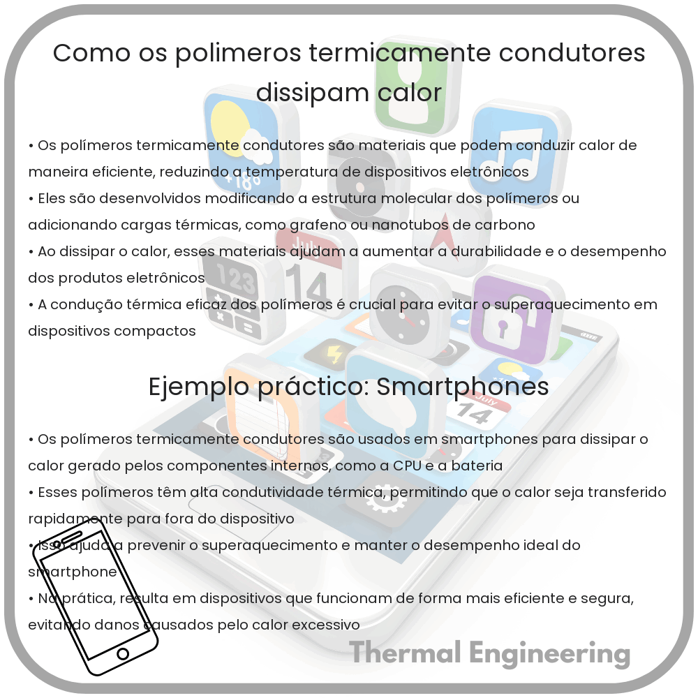 Como os polímeros termicamente condutores dissipam calor