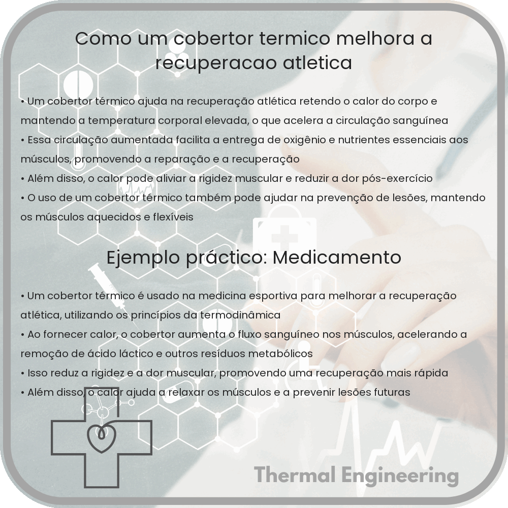 Como um cobertor térmico melhora a recuperação atlética