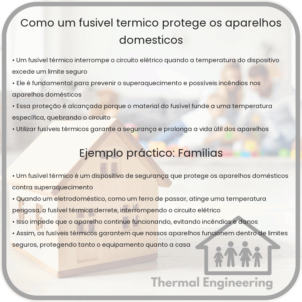 Como um Fusível Térmico Protege os Aparelhos Domésticos