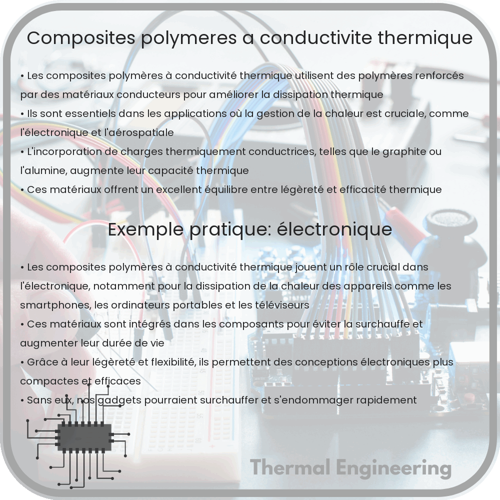 Composites polymères à conductivité thermique