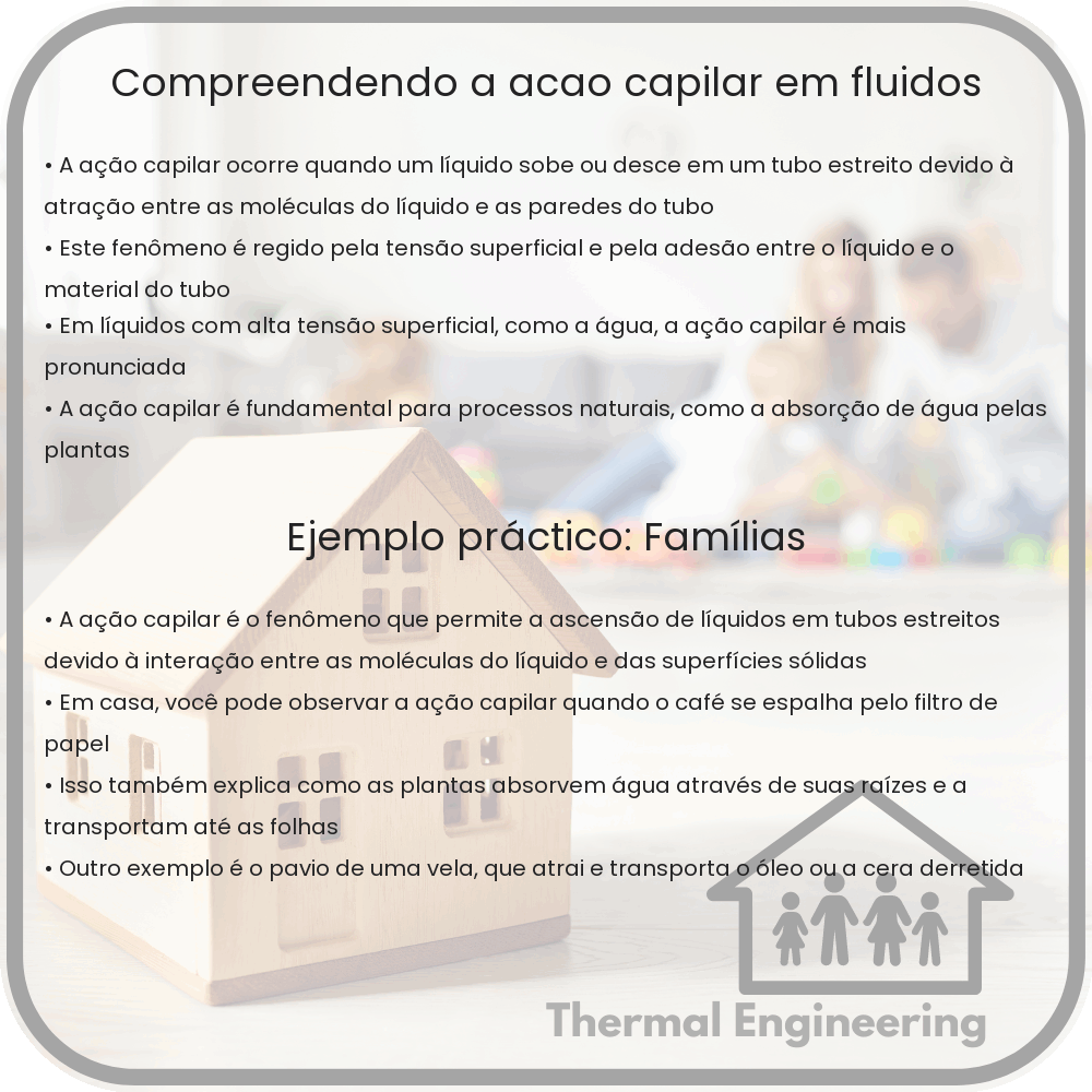 Compreendendo a Ação Capilar em Fluidos