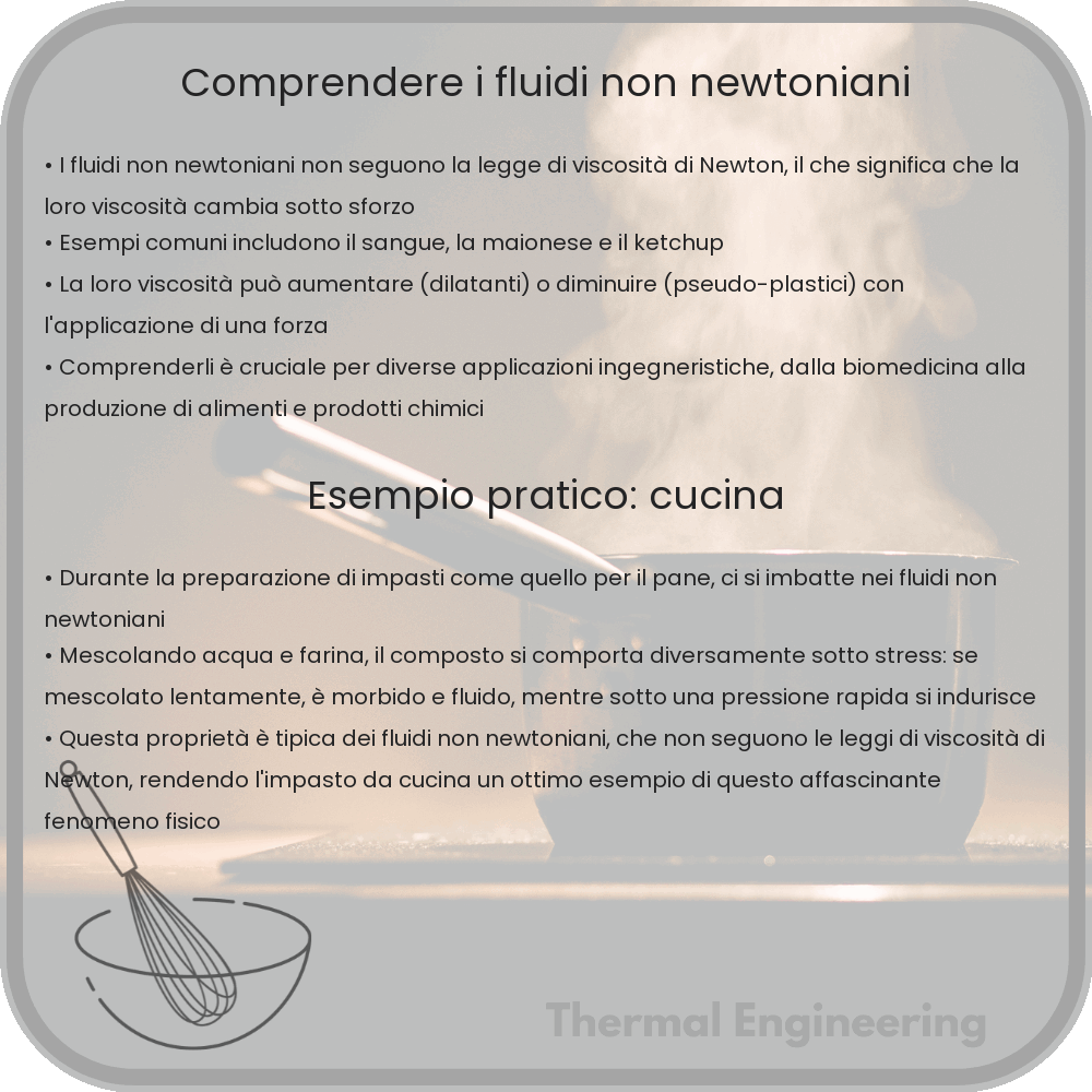 Comprendere i fluidi non newtoniani