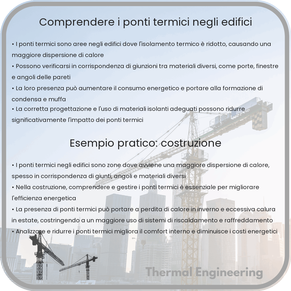 Comprendere i Ponti Termici negli Edifici