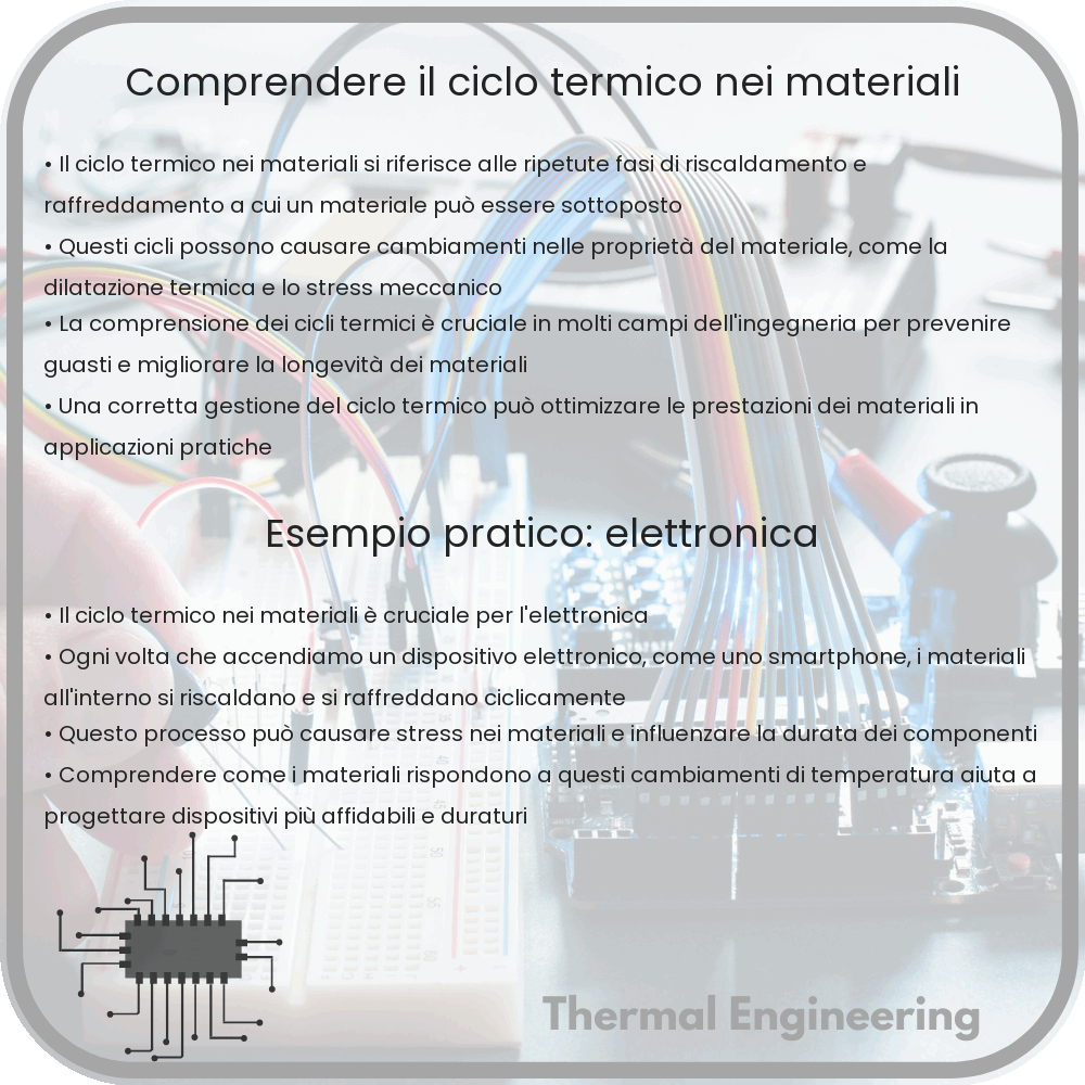 Comprendere il Ciclo Termico nei Materiali