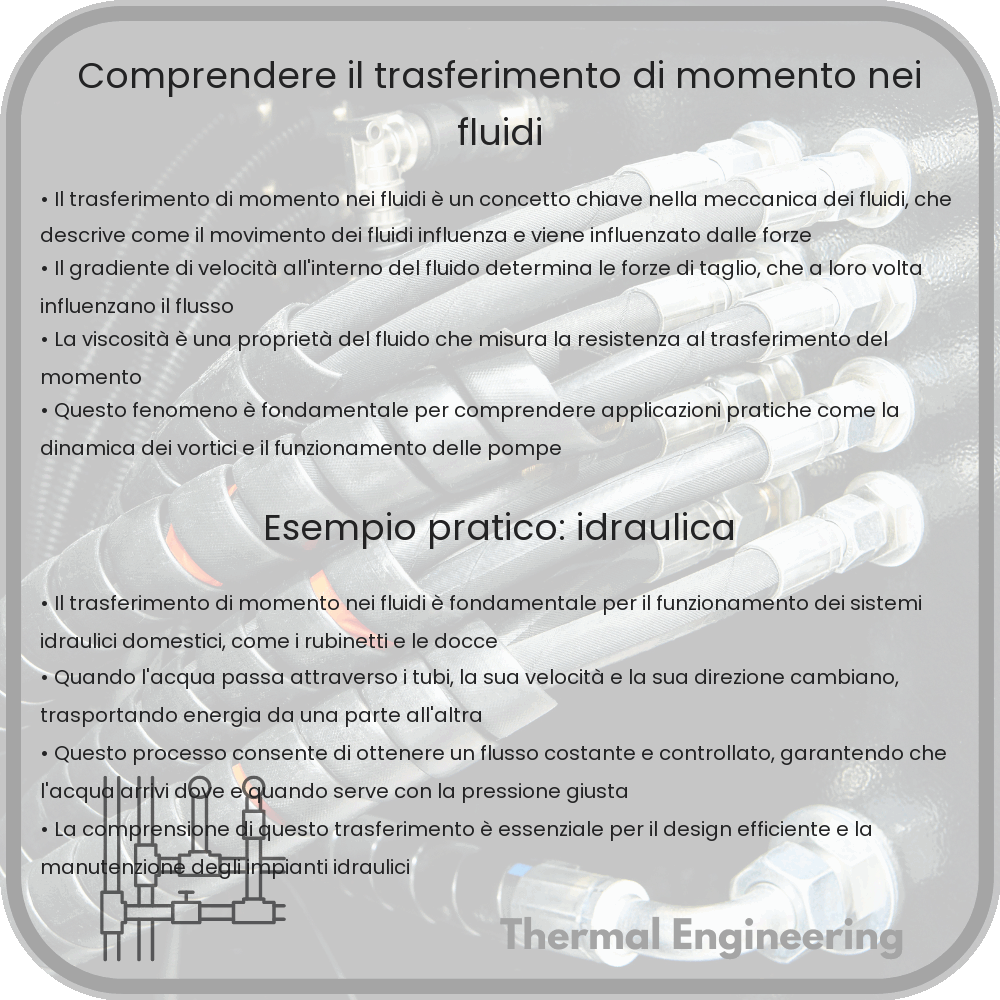Comprendere il Trasferimento di Momento nei Fluidi