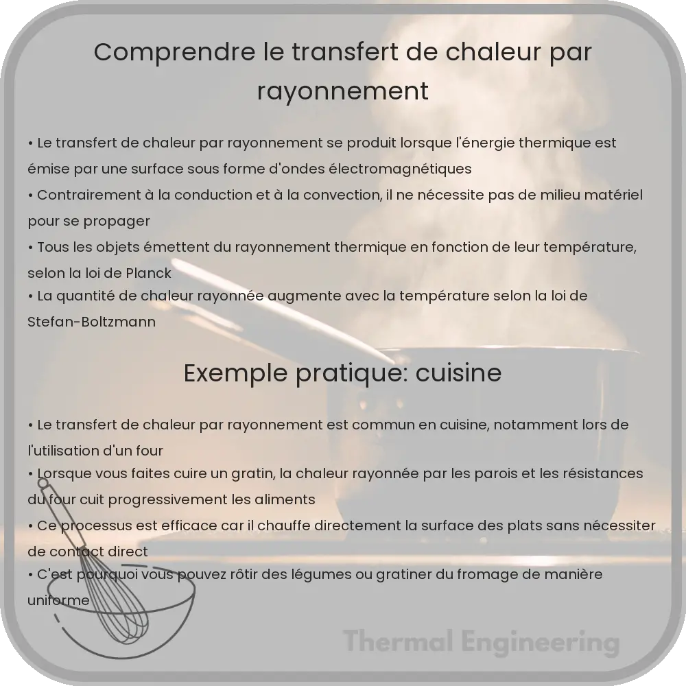 Comprendre le transfert de chaleur par rayonnement