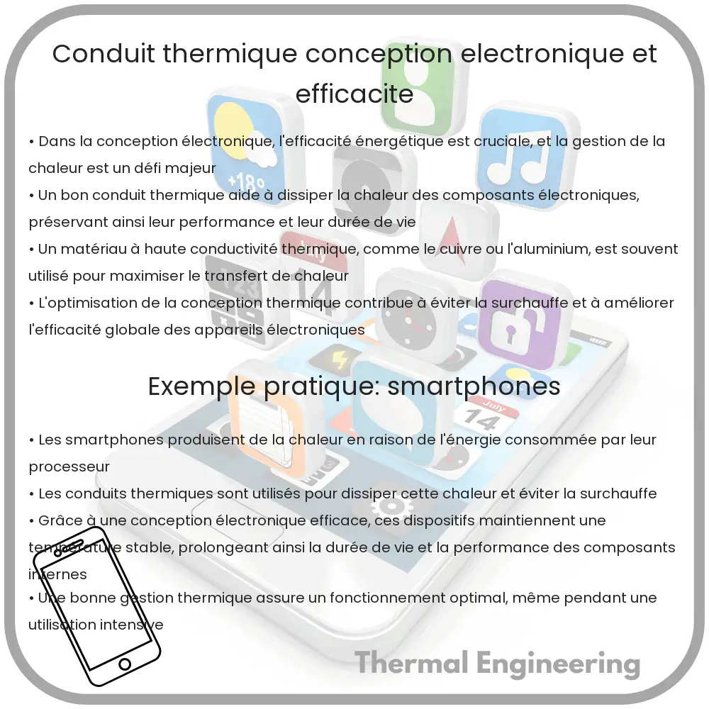 Conduit Thermique | Conception Électronique et Efficacité