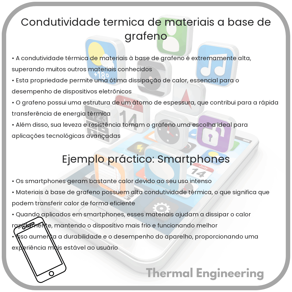 Condutividade térmica de materiais à base de grafeno