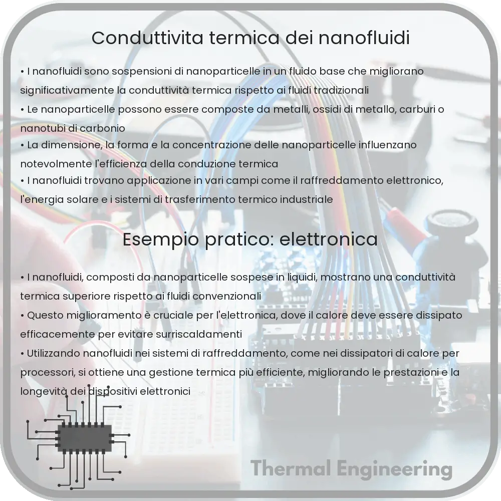 Conduttività termica dei nanofluidi