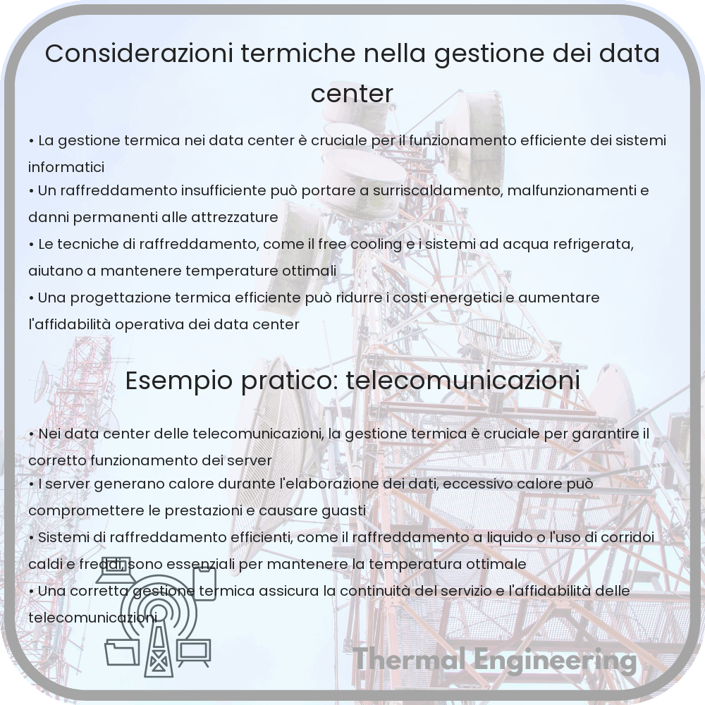 Considerazioni Termiche nella Gestione dei Data Center
