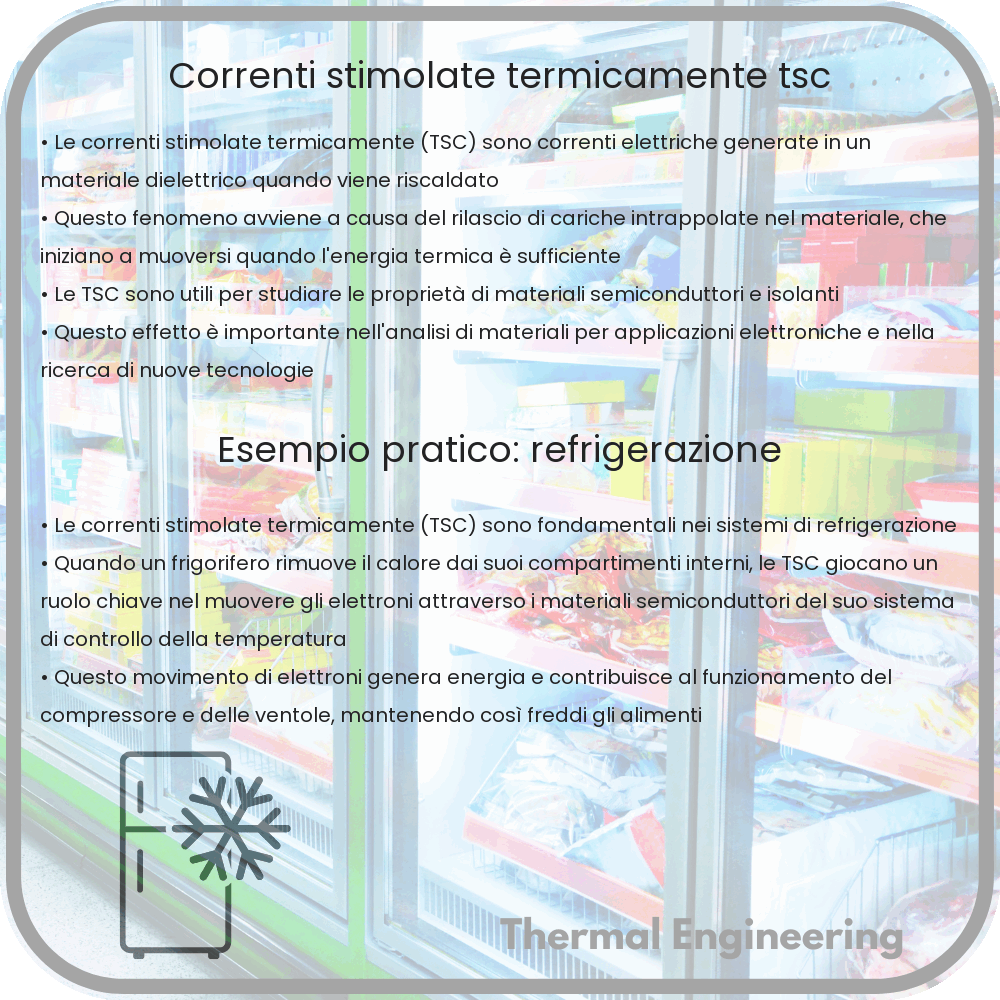Correnti Stimolate Termicamente (TSC)